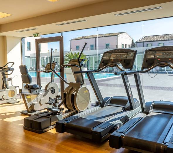 Fitness room Poggio del Sole Hotel**** RAGUSA
