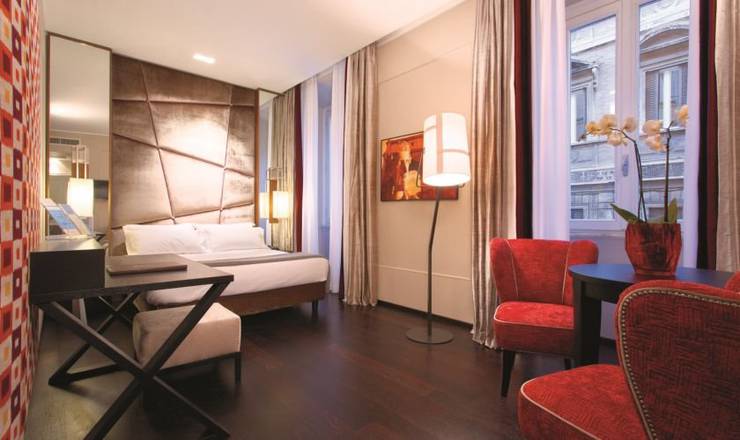 Deluxe double or twin room stendhal luxury suites**** rome Deluxe double or twin room stendhal luxury suites**** rome