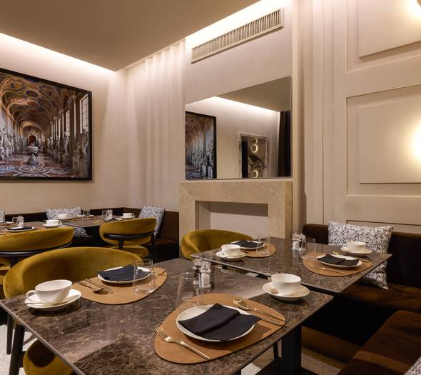 Sala colazione Borghese Contemporary Hotel**** ROMA