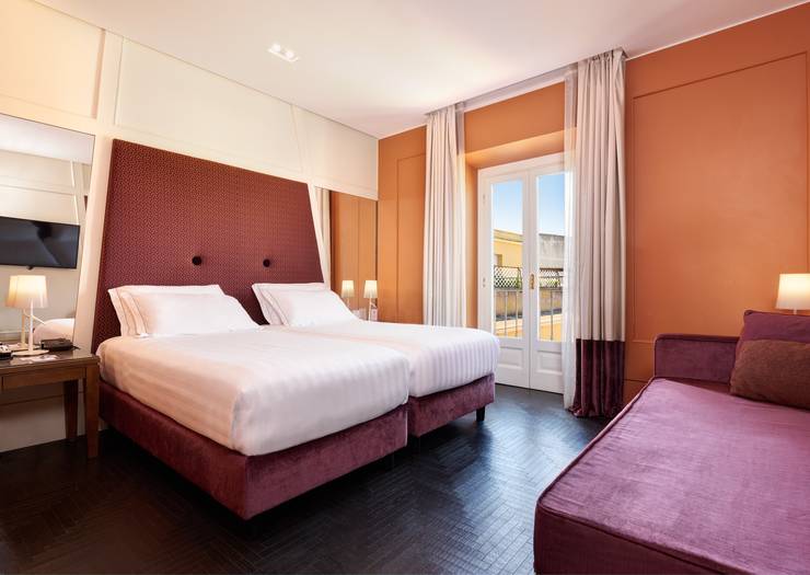 Camera deluxe matrimoniale Mascagni Luxury Rooms & Suites**** ROMA Camera deluxe matrimoniale Mascagni Luxury Rooms & Suites**** ROMA