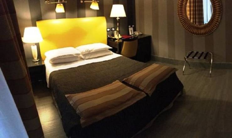 Superior triple room hotel panama garden**** rome Superior triple room hotel panama garden**** rome