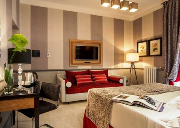 Deluxe triple room Hotel Royal Court**** ROME