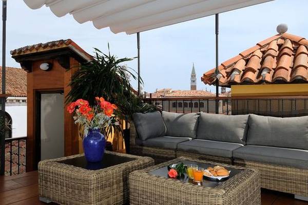 Terrazza panoramica hotel ala*** venezia Terrazza panoramica hotel ala*** venezia