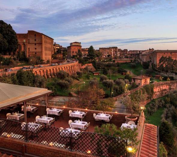 Terrazza panoramica Hotel Athena**** SIENA