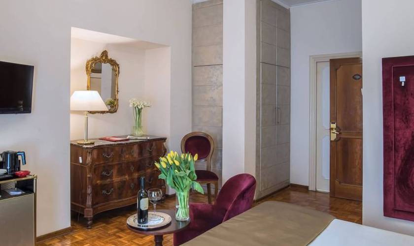 Deluxe double room with view Hotel Forum**** ROME