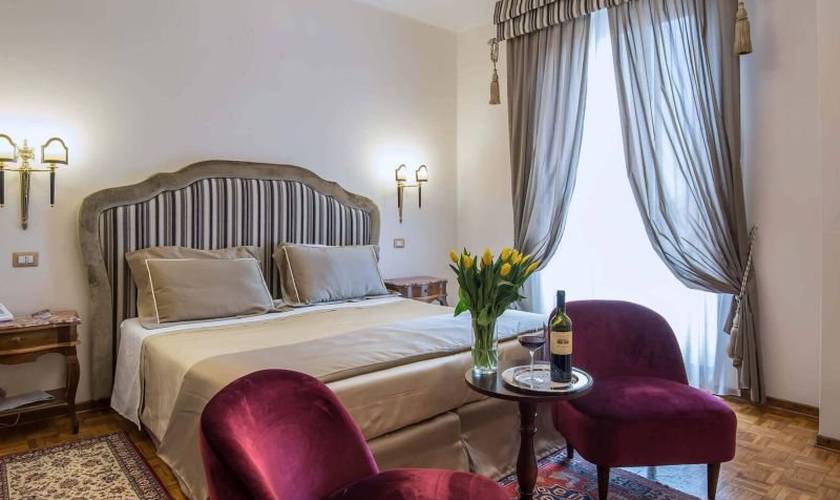 Deluxe double room with view Hotel Forum**** ROME