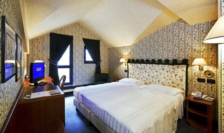 Classic single room rizzi aquacharme hotel & spa**** boario terme Classic single room rizzi aquacharme hotel & spa**** boario terme