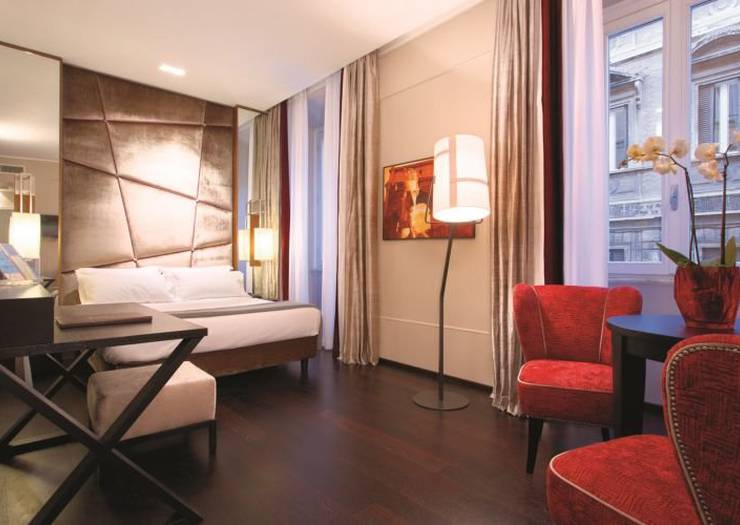 Deluxe double or twin room Stendhal Luxury Suites**** ROME