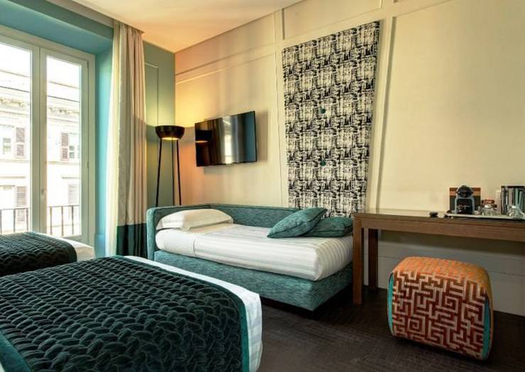 Camera deluxe tripla Mascagni Luxury Rooms & Suites**** ROMA Camera deluxe tripla Mascagni Luxury Rooms & Suites**** ROMA