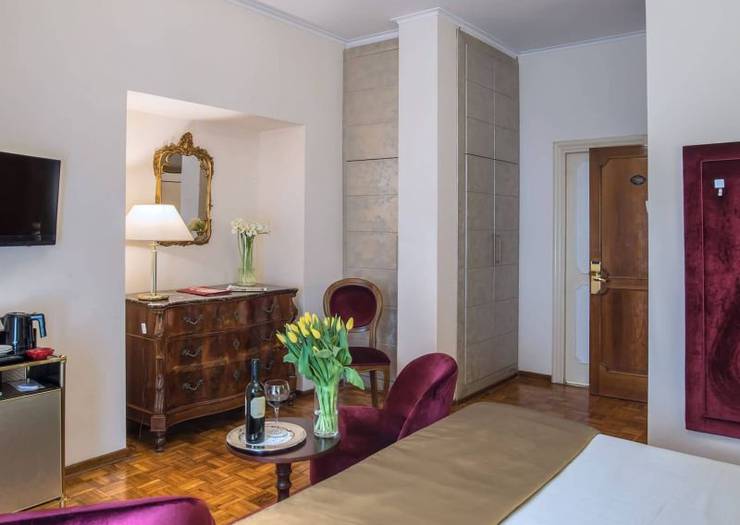 Deluxe double room with view Hotel Forum**** ROME