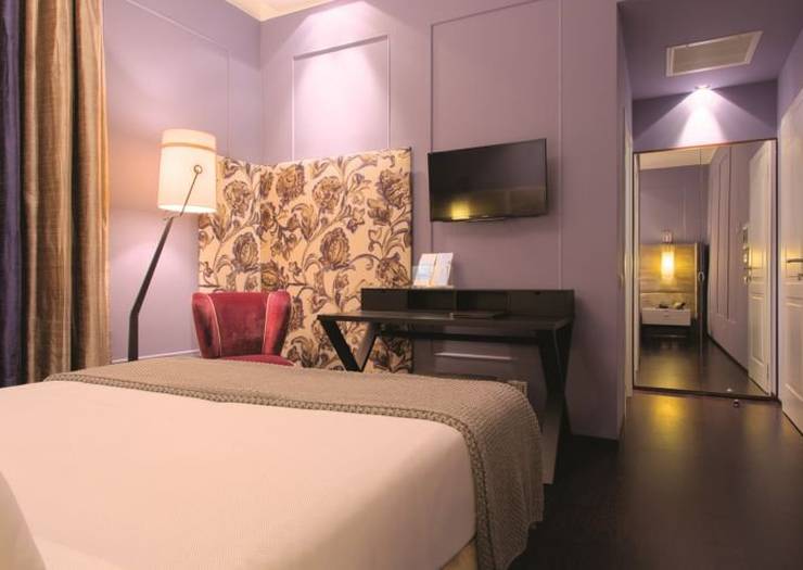 Camera deluxe doppia uso singola Stendhal Luxury Suites**** ROMA Camera deluxe doppia uso singola Stendhal Luxury Suites**** ROMA