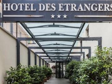 Facciata Hotel Des Etrangers*** MILANO