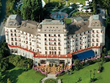 Vista panoramica regina palace hotel**** stresa-lago maggiore Vista panoramica regina palace hotel**** stresa-lago maggiore