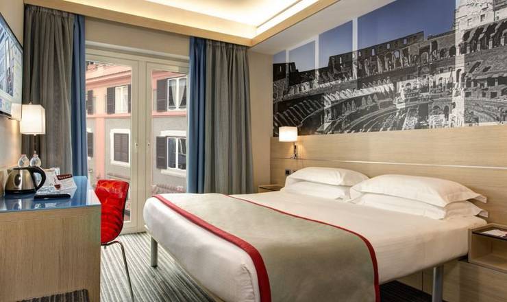 Small double room IQ Hotel Roma**** ROME Small double room IQ Hotel Roma**** ROME