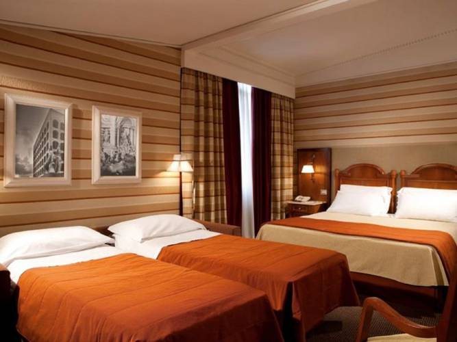 Superior quadruple room hotel mascagni**** rome Superior quadruple room hotel mascagni**** rome