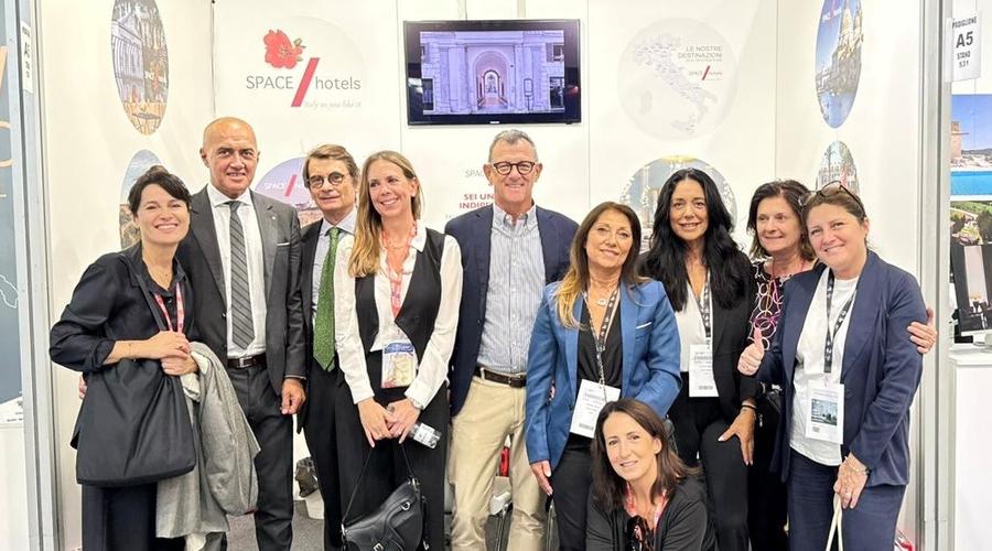 SPACE HOTELS PORTA L’ECCELLENZA DELL’OSPITALITÀ ITALIANA AL WTM DI LONDRA Space Hotels SPACE HOTELS PORTA L’ECCELLENZA DELL’OSPITALITÀ ITALIANA AL WTM DI LONDRA Space Hotels
