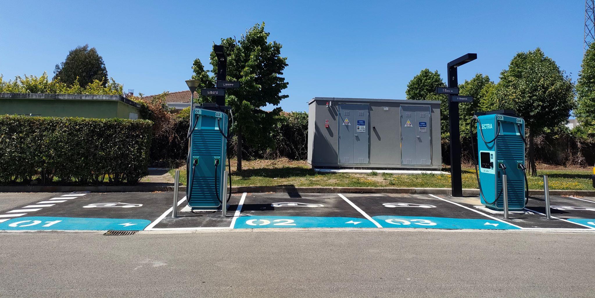 Charging stations elctric cars Hotel Galilei**** PISA