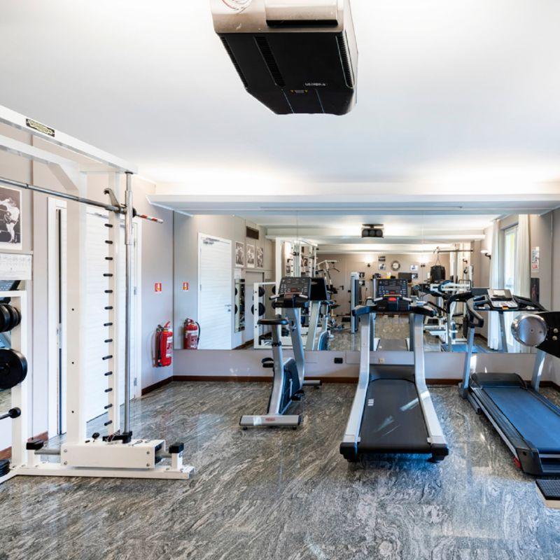 Fitness room Hotel Il Corazziere**** COMO-MERONE