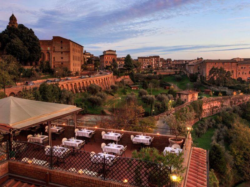 Terrazza panoramica Hotel Athena**** SIENA