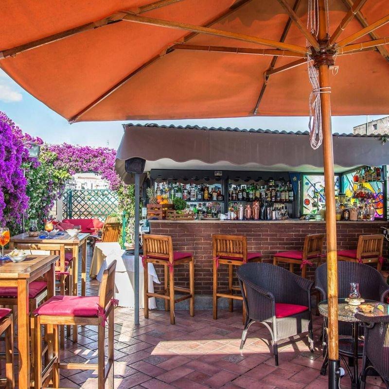 American Bar Roof Garden Hotel Forum**** ROMA