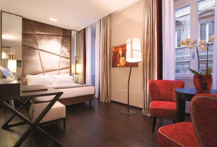 Camera deluxe matrimonaile o due letti Stendhal Luxury Suites**** ROMA Camera deluxe matrimonaile o due letti Stendhal Luxury Suites**** ROMA