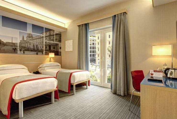 Camera doppia con letti singoli IQ Hotel Roma**** ROMA Camera doppia con letti singoli IQ Hotel Roma**** ROMA